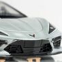 HO 2019 Chevy Corvette C8 Mega G+ Slot Car, Metallic Ceramic Matrix