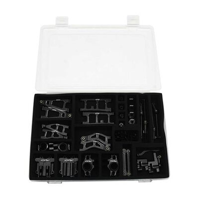 AluminaSpeed Ultimate Upgrade Combo, 1/18 ARRMA Mojave GROM, Black AluminaSpeed Ultimate Upgrade Combo, 1/18 ARRMA Mojave GROM, Black