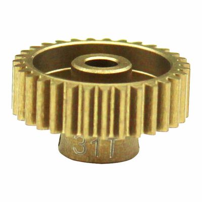 31t 48p Hard Anodized 7075 Pinion Gear 31t 48p Hard Anodized 7075 Pinion Gear