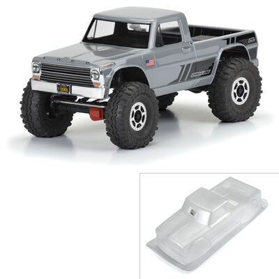 1/10 1967 Ford F-100 Clear Body 12.3" (313mm) Wheelbase Crawlers 1/10 1967 Ford F-100 Clear Body 12.3" (313mm) Wheelbase Crawlers