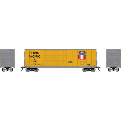 HO RND 50' High-Cube Smooth Side Box Car, UP #355011 HO RND 50' High-Cube Smooth Side Box Car, UP #355011
