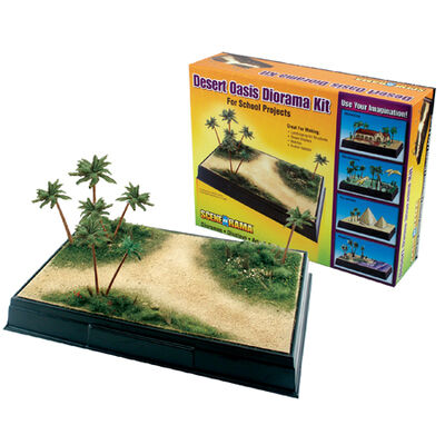Scene-A-Rama Desert Oasis Diorama Kit Scene-A-Rama Desert Oasis Diorama Kit