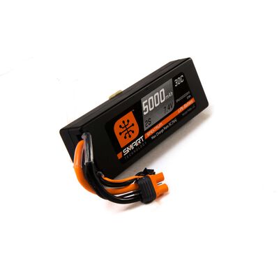 7.4V 5000mAh 2S 30C Smart LiPo Hardcase Battery: IC3 7.4V 5000mAh 2S 30C Smart LiPo Hardcase Battery: IC3