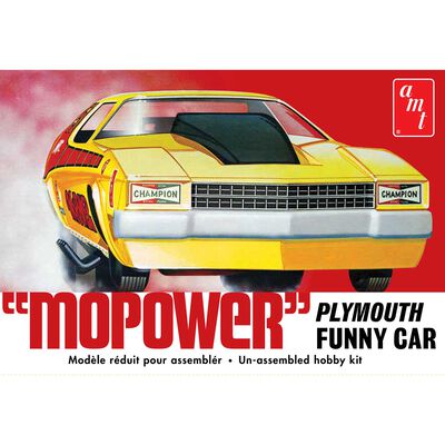 1/25 Mopower Plymouth Funny Car Model Kit 1/25 Mopower Plymouth Funny Car Model Kit