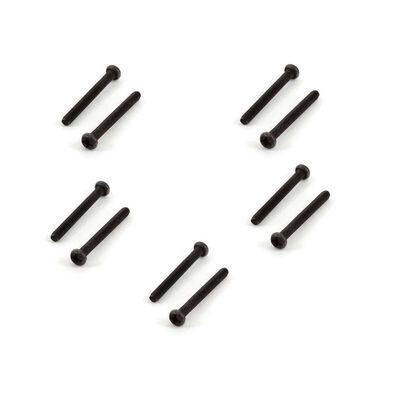 Button Head Cross Machine Screw 3x26mm (10) Button Head Cross Machine Screw 3x26mm (10)
