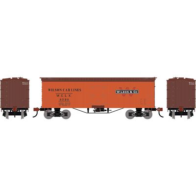 HO RND 36' Wooden Reefer, WCLX #9398 HO RND 36' Wooden Reefer, WCLX #9398