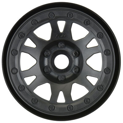 1/10 Impulse F/R 2.2" 12mm Crawler Wheels (2) Black 1/10 Impulse F/R 2.2" 12mm Crawler Wheels (2) Black