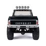 1/24 SCX24 1967 Chevrolet C10 4X4 RTR Brushed Rock Crawler (Battery & Charger Included), Black