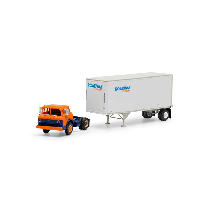 HO RTR Ford C/28' Trailer, Roadway #2
