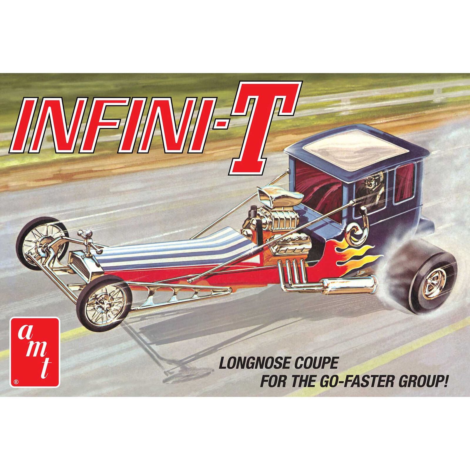 1/25 Infini-T Custom Dragster Model Kit