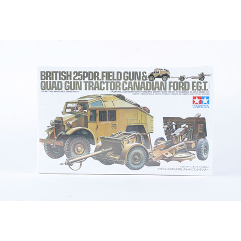 1/35 British 25lb Gun & Quad