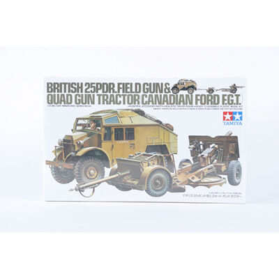 1/35 British 25lb Gun & Quad 1/35 British 25lb Gun & Quad