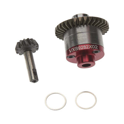 Steel Differential Set with Aluminum Cover: Traxxas 1/16 4WD Vehicles Steel Differential Set with Aluminum Cover: Traxxas 1/16 4WD Vehicles