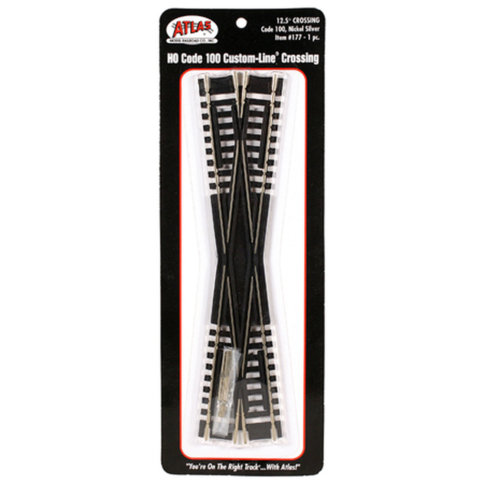 HO Code 100 12.5 Degree Custom Crossing