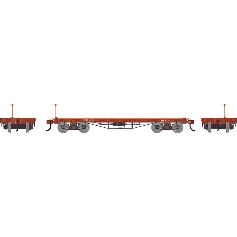 HO ATH 36' Flat Car, UP #81313