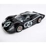 HO 1967 Ford GT40 Mk.IV #4 Mega G+ Slot Car, LeMans Dark Blue