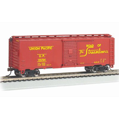 HO 40' Steam Era Box Car Union Pacific #125764 HO 40' Steam Era Box Car Union Pacific #125764