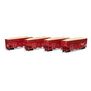 HO 40' Wood Chip Hopper with Load, GM #82507 / 82512 / 82526 / 82539 (4)