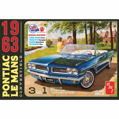 1/25 1963 Pontiac Tempest Convertible Model Kit 1/25 1963 Pontiac Tempest Convertible Model Kit