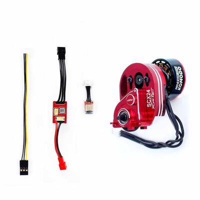 Crawlermaster Power Combo: Micro Python ESC & Mini Komodo V2 1806 2500KV Brushless Motor w/ Mini Stella Transmission Crawlermaster Power Combo: Micro Python ESC & Mini Komodo V2 1806 2500KV Brushless Motor w/ Mini Stella Transmission