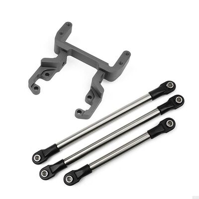 Currie F9 Servo Mount Kit Grey: Axial SCX10-II Currie F9 Servo Mount Kit Grey: Axial SCX10-II