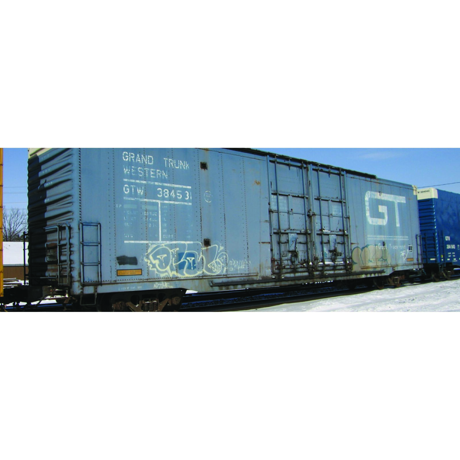 HO 60' Texarkana Rebuilt XB-172 Box, GTW / Fade #384512