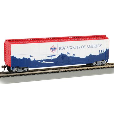 HO 50' Plug Door Box BSA Adventure Landscape HO 50' Plug Door Box BSA Adventure Landscape