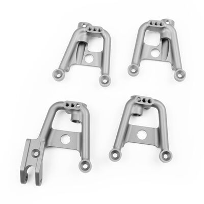 Shock Hoops, Clear Anodized: SCX10-II Shock Hoops, Clear Anodized: SCX10-II