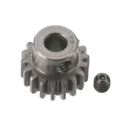 Extra Hard 5mm Bore .8 Module (31.75P) Pinion, 18T Extra Hard 5mm Bore .8 Module (31.75P) Pinion, 18T
