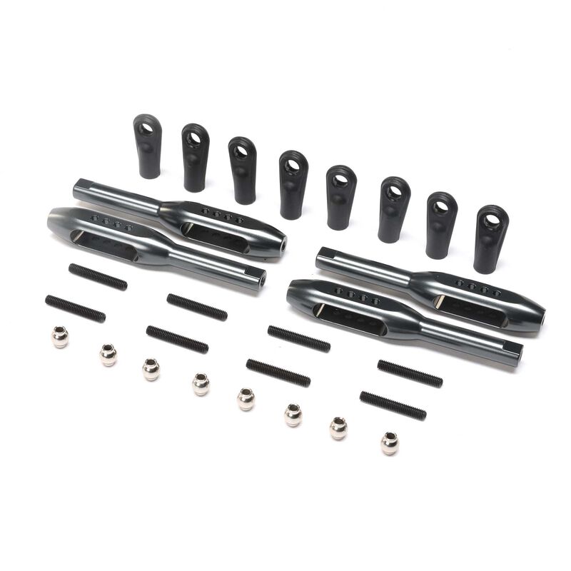 LwrShck Mount 4-Link BarSet, 13.5" (4): LMT, TTLMT