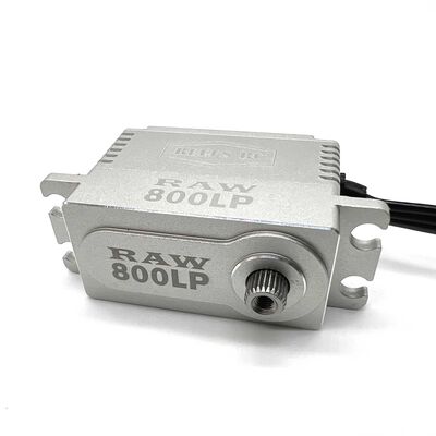 RAW 800LP Low Profile Digital Metal Gear Waterproof Programmable Servo, Silver RAW 800LP Low Profile Digital Metal Gear Waterproof Programmable Servo, Silver