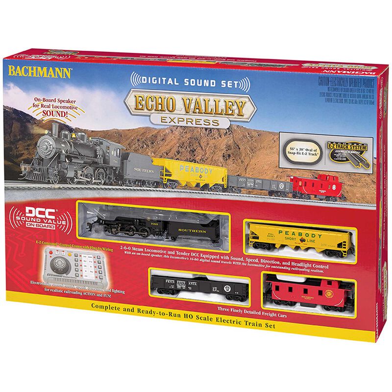 HO Echo Valley Express Train Set with EZ Command Sound