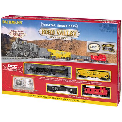 HO Echo Valley Express Train Set with EZ Command Sound HO Echo Valley Express Train Set with EZ Command Sound