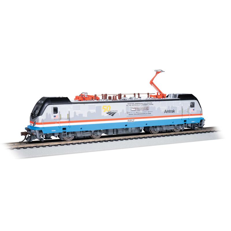 HO Siemens ASC-64 Locomotive, Phase III/Train Sim World&reg; 2 Amtrak&reg; #662