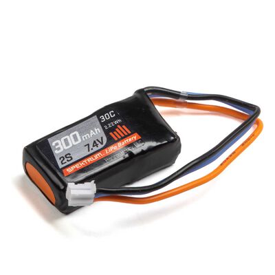7.4V 300mAh 2S 30C LiPo Battery: PH 7.4V 300mAh 2S 30C LiPo Battery: PH