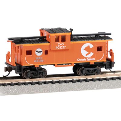N 36' Wide Vision Caboose, Chessie #903237 N 36' Wide Vision Caboose, Chessie #903237