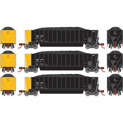 N ATH Berwick Bathtub Gondola with Load, SRPX #294/295/298 (3) N ATH Berwick Bathtub Gondola with Load, SRPX #294/295/298 (3)