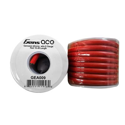 Gensace silicone wire 8 Gauge Red 16.4ft Length Gensace silicone wire 8 Gauge Red 16.4ft Length