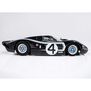 HO 1967 Ford GT40 Mk.IV #4 Mega G+ Slot Car, LeMans Dark Blue