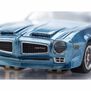 HO 1970 Pontiac Firebird Formula 400 Slot Car, Atoll Blue