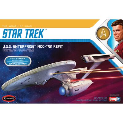 1/1000 Star Trek USS Enterprise Refit - Wrath of Khan 1/1000 Star Trek USS Enterprise Refit - Wrath of Khan