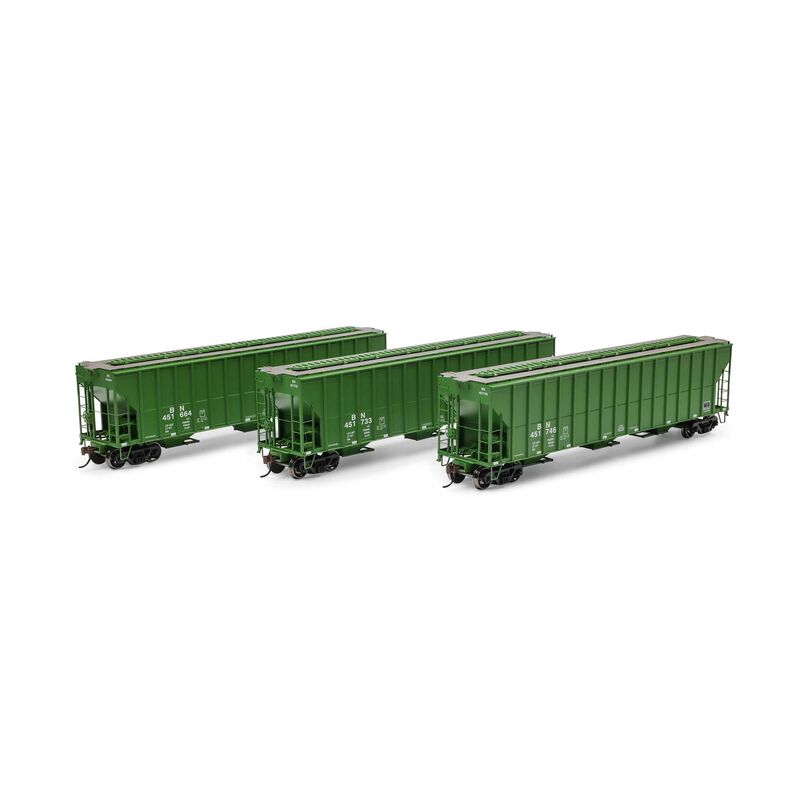 HO FMC 4700 Covered Hopper, BN #451664 / 451733 / 451746 (3)