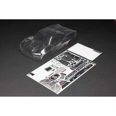 1/10 Clear Body with Decals: FURY 2WD 1/10 Clear Body with Decals: FURY 2WD