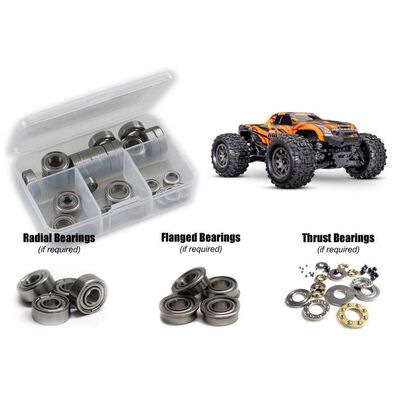 Traxxas Mini Maxx 2s 1/10th (#107154-1) Metal Shielded Bearing Kit Traxxas Mini Maxx 2s 1/10th (#107154-1) Metal Shielded Bearing Kit