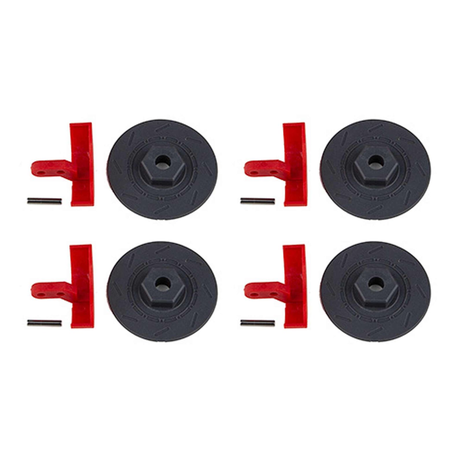 Wheel Hexes & Calipers, 1/10 Team Associated Apex2