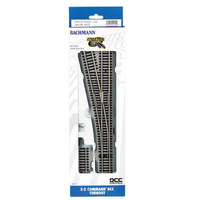 HO NS EZ Command #5 Left-Hand Turnout with DCC HO NS EZ Command #5 Left-Hand Turnout with DCC