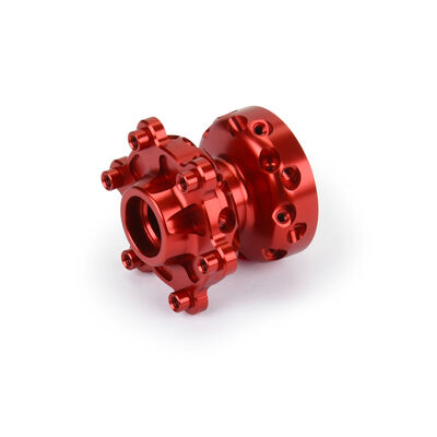1/4 Pro-Spec Aluminum Front Hub Red: Promoto-SM 1/4 Pro-Spec Aluminum Front Hub Red: Promoto-SM