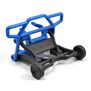 Rear Bumper, Black: Traxxas Rustler