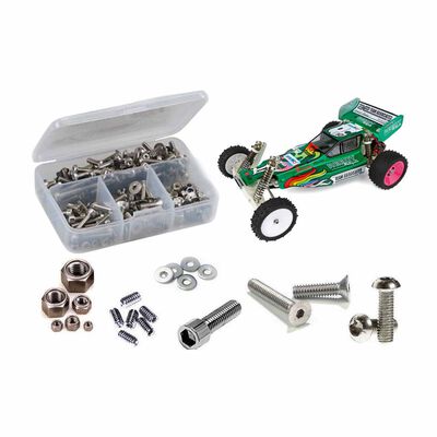 Associated RC10 89' Stealth Masami Ed. 1/10th (#6043) Stainless Steel Screw Kit Associated RC10 89' Stealth Masami Ed. 1/10th (#6043) Stainless Steel Screw Kit