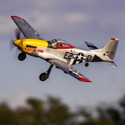 UMX P-51D Mustang âDetroit Missâ BNF Basic with AS3X and SAFE Select UMX P-51D Mustang âDetroit Missâ BNF Basic with AS3X and SAFE Select